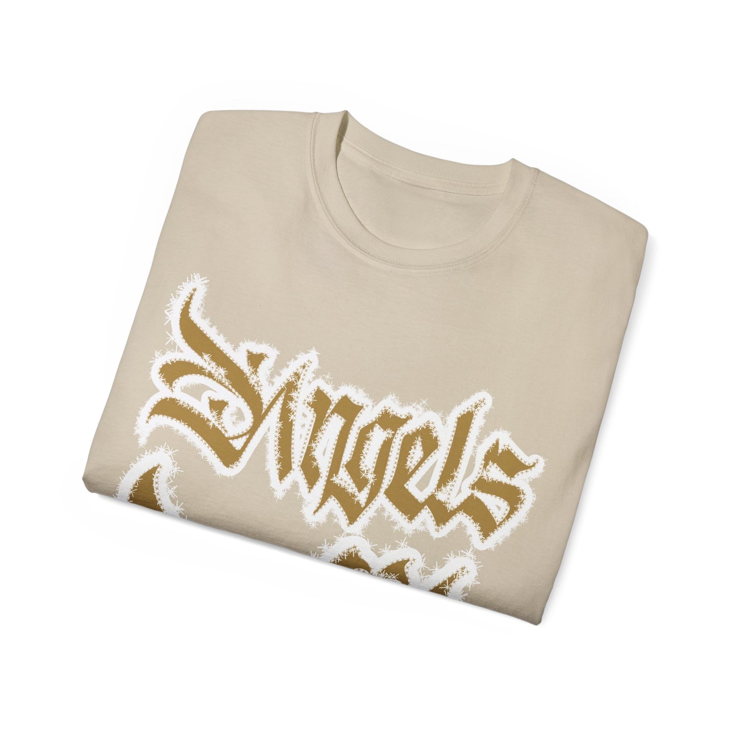 ANGELS VEIL TEE (WHITE/TAN)