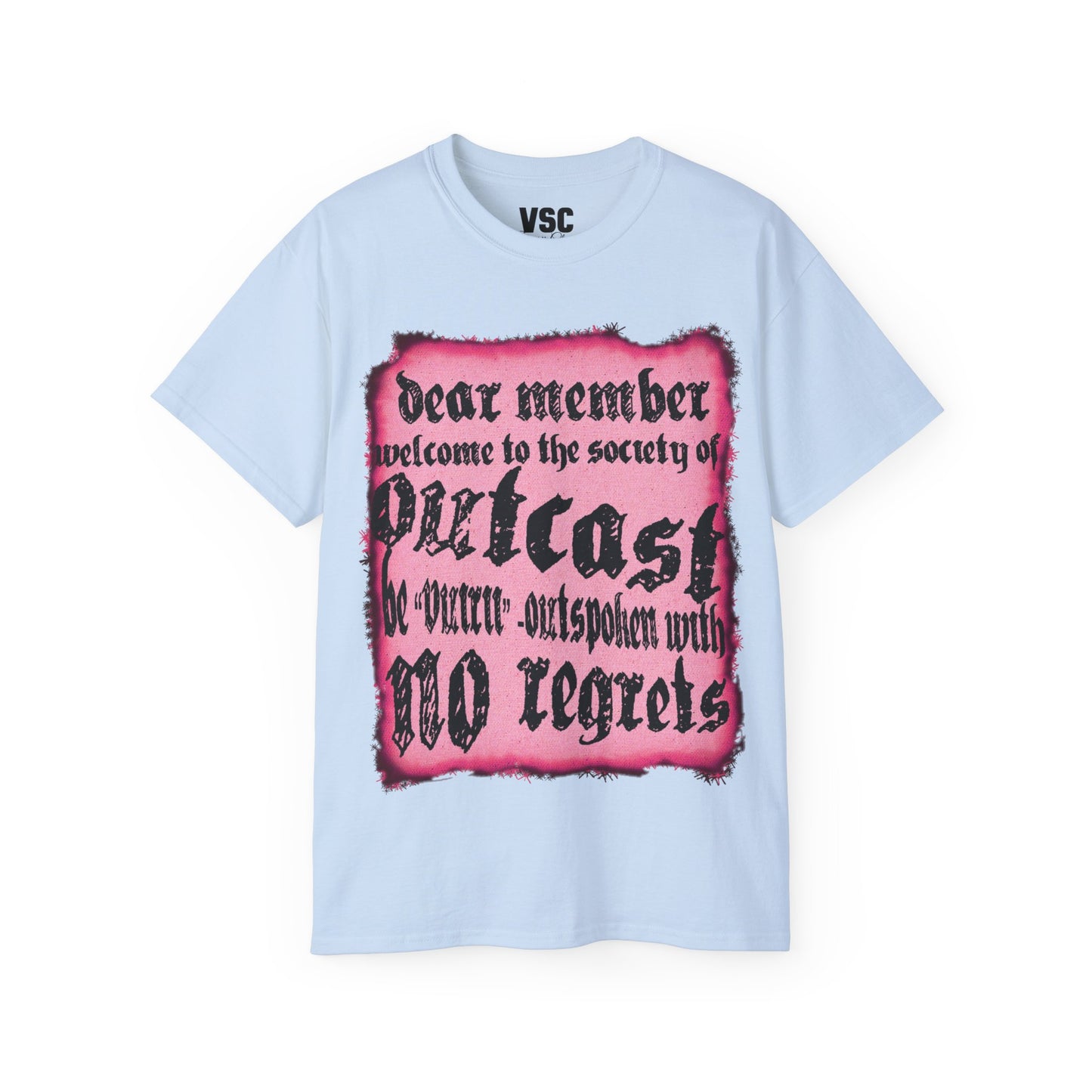 Outcast tee (PINK)