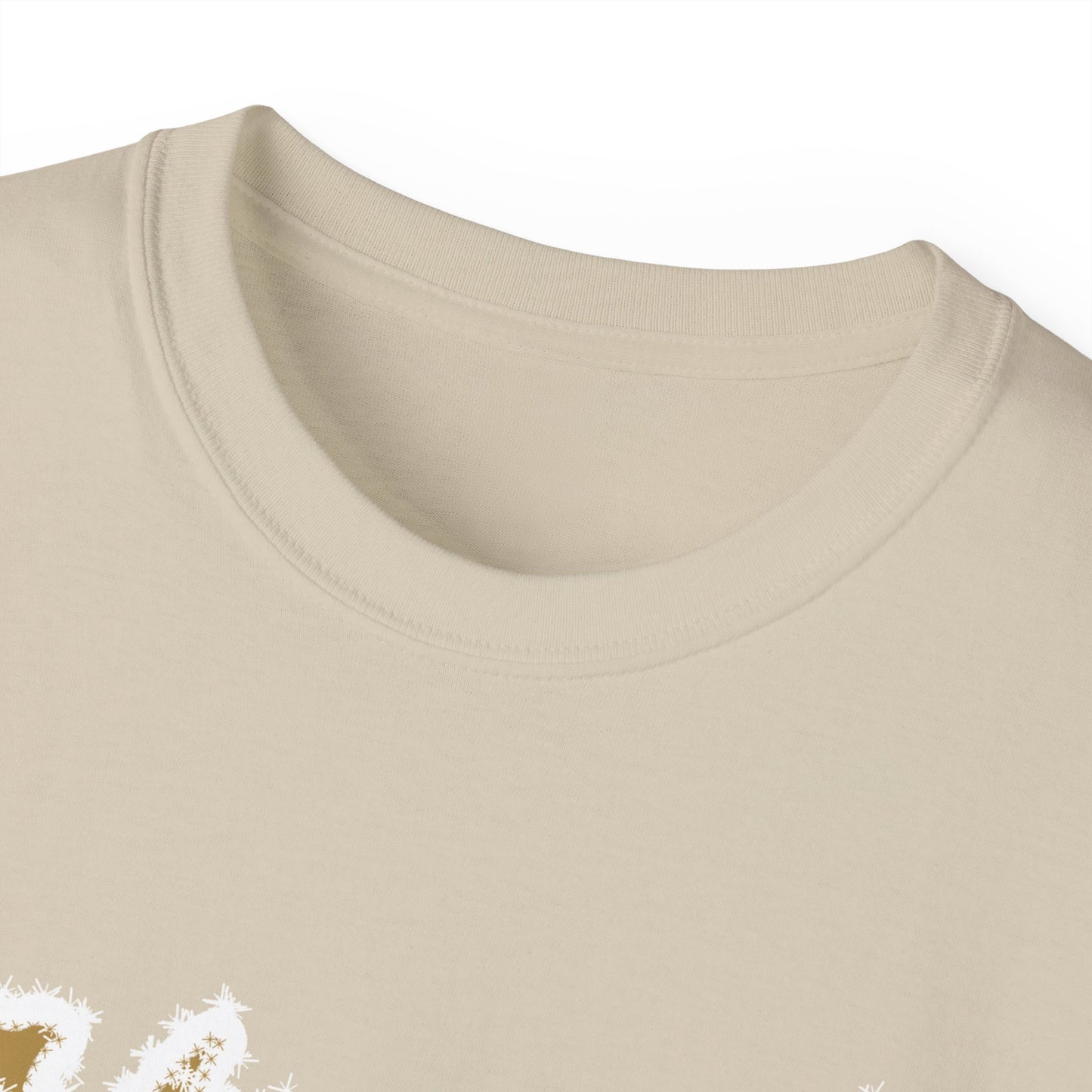 ANGELS VEIL TEE (WHITE/TAN)