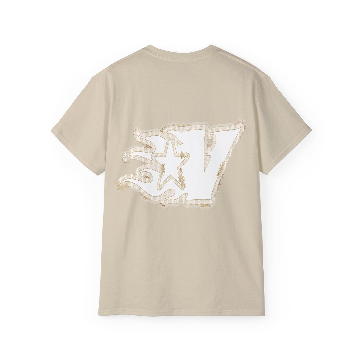 ANGELS VEIL TEE (WHITE/TAN)