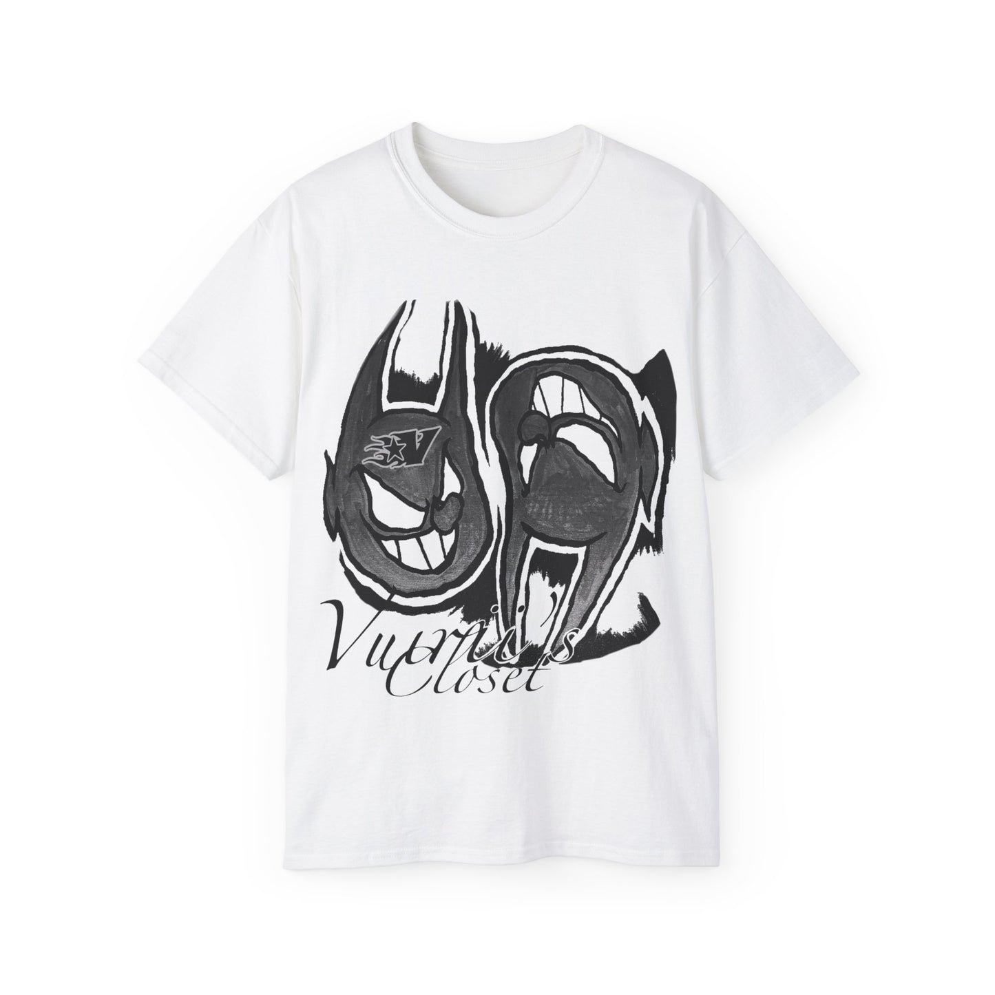 TWO FACE TEE (GREY)