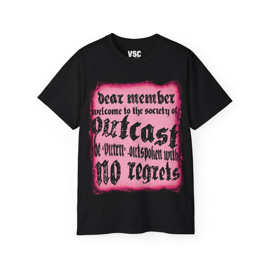 Outcast tee (PINK)