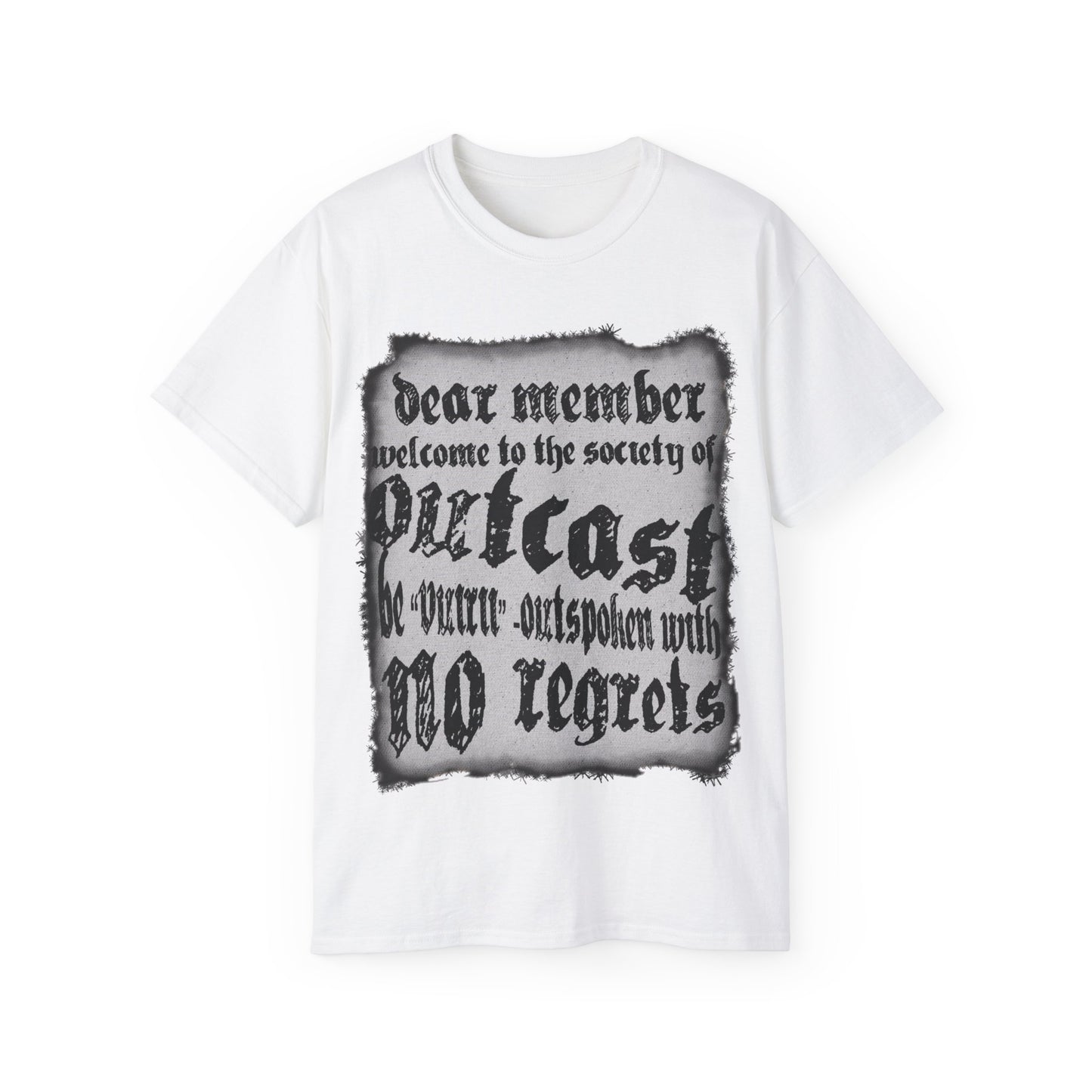 Outcast tee (GRAYSCALE)