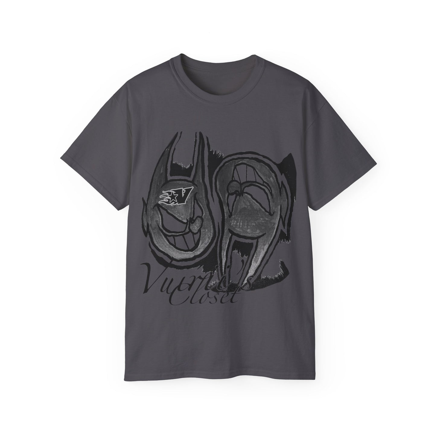 TWO FACE TEE (GREY)