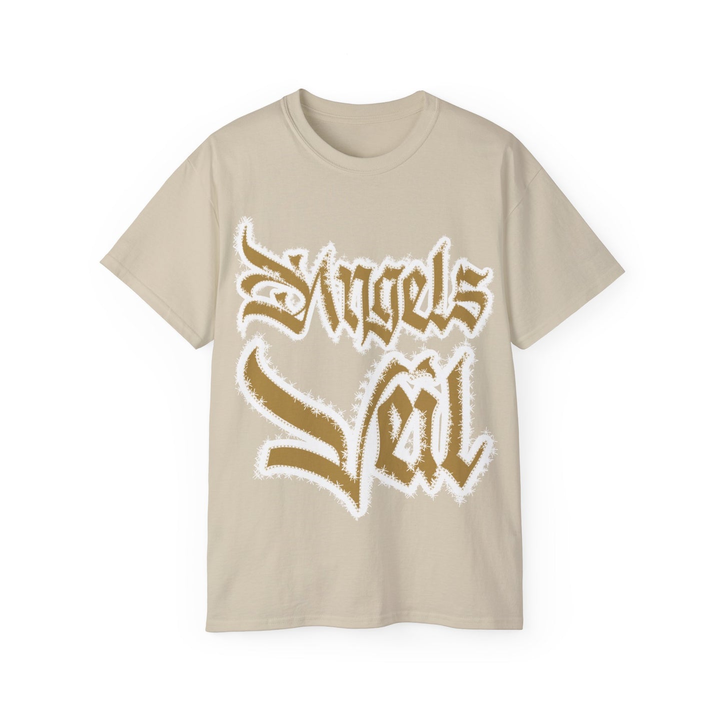 ANGELS VEIL TEE (WHITE/TAN)