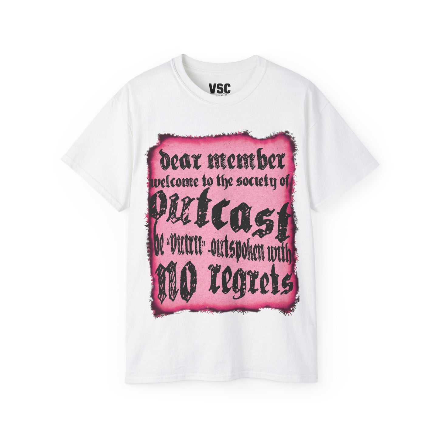 Outcast tee (PINK)