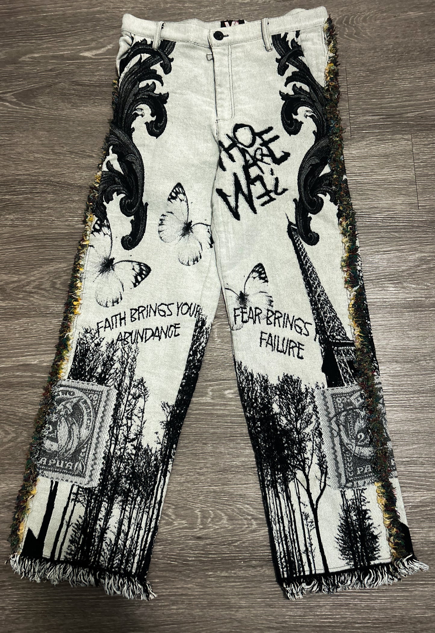 (PREORDER) PARIS TAPESTRY FLAIR PANTS