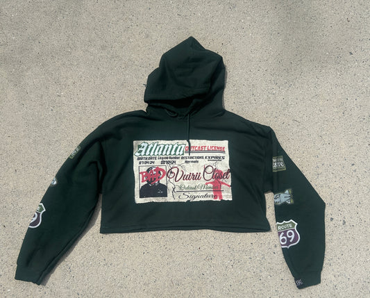 LICENSE HOODIE GREEN