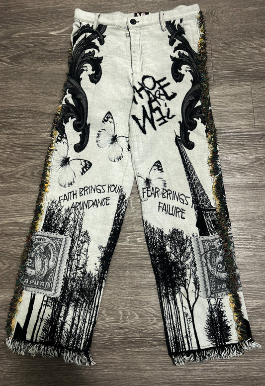 (PREORDER) PARIS TAPESTRY FLAIR PANTS