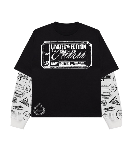 Ticket double layered Tee (PREORDER)